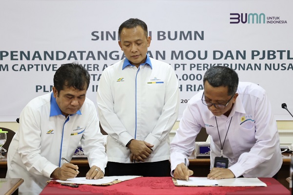 Sinergi PTPN V-PLN Perkuat Proyek Strategis Nasional